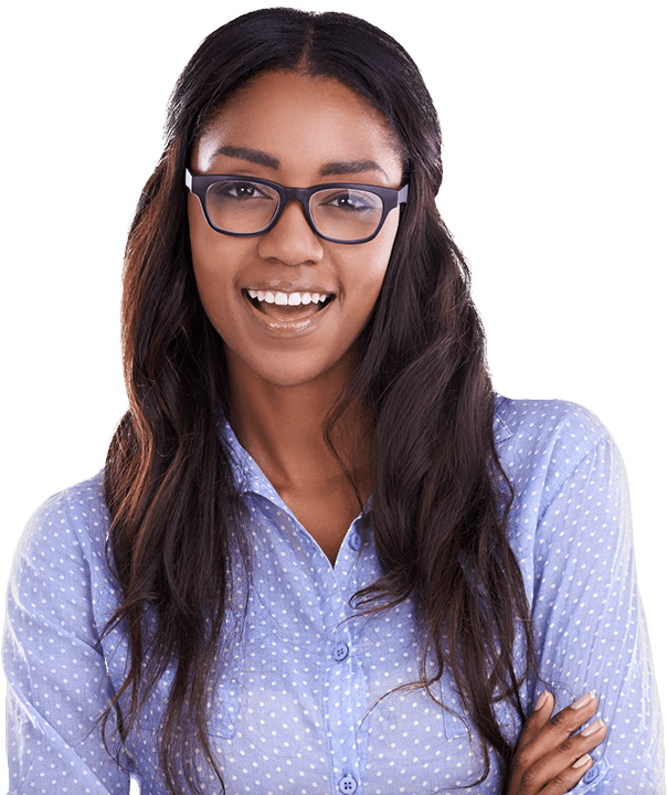 Young woman with gorgeous smile